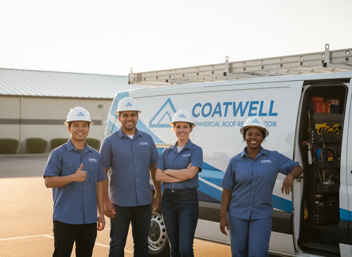 Commercial roof coating company in Urbana, IA